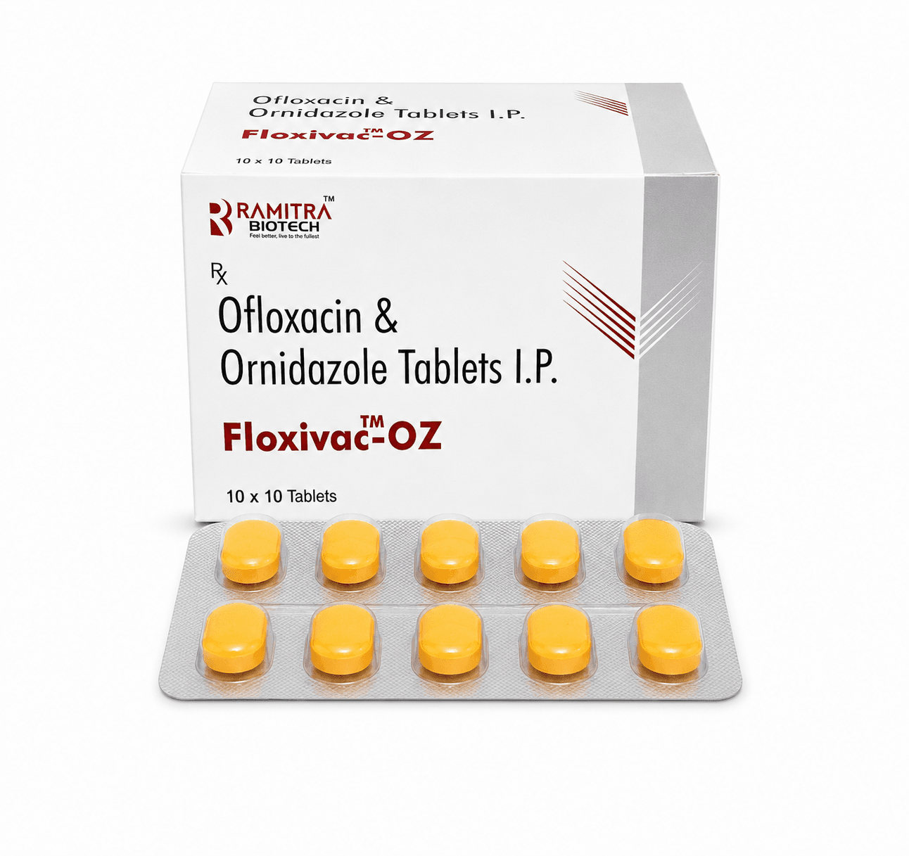 FLOXIVAC-OZ - Ofloxacin Ornidazole tablet