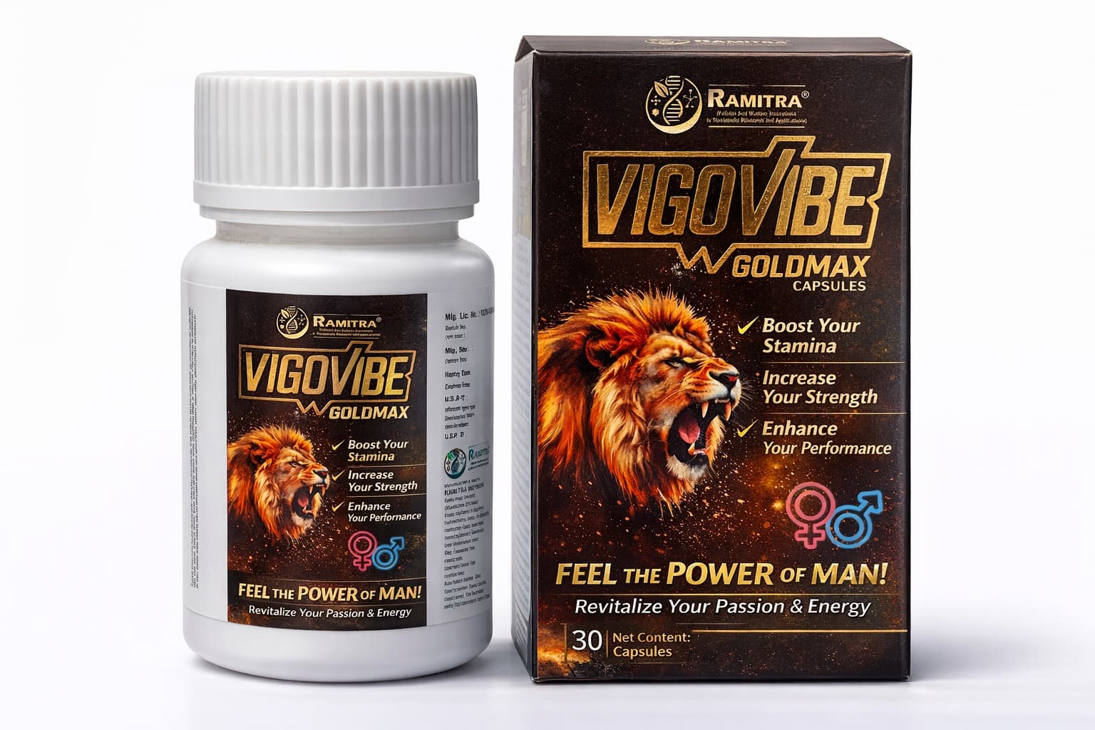 VIGOVIBE-GOLDMAX - Ayurvedic vitality capsule