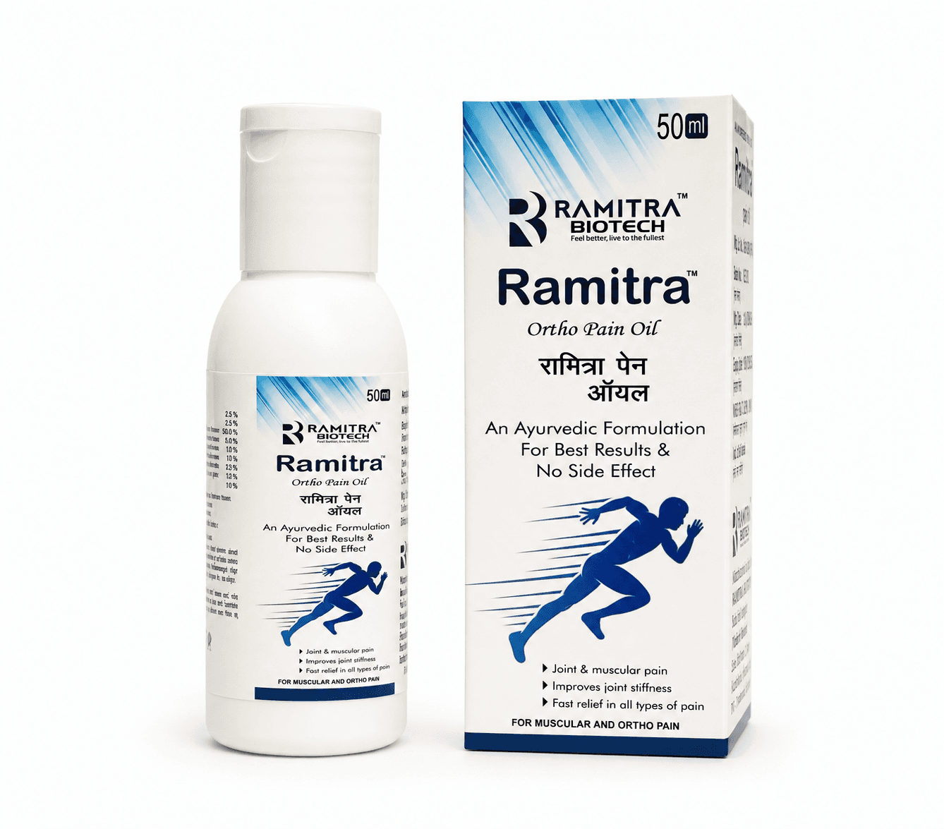 RAMITRA ORTHO PAIN OIL - Ayurvedic pain oil India