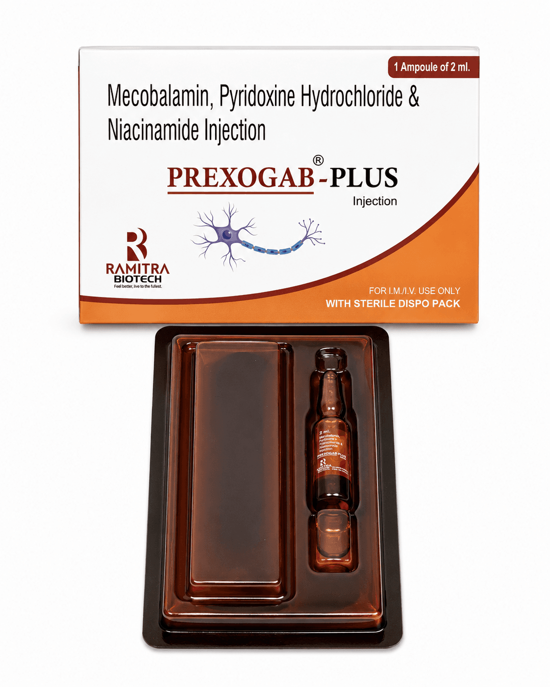 PREXOGAB PLUS - Methylcobalamin Niacinamide Pyridoxine injection