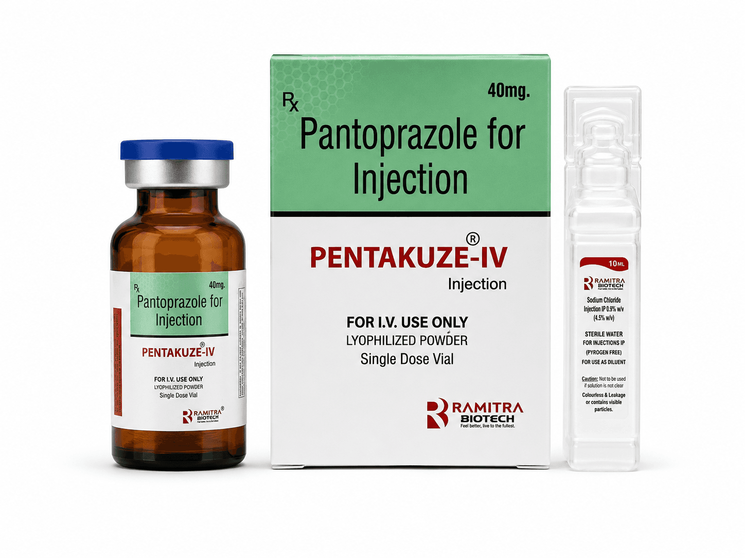 PENTAKUZE-IV - Pantoprazole 40mg injection