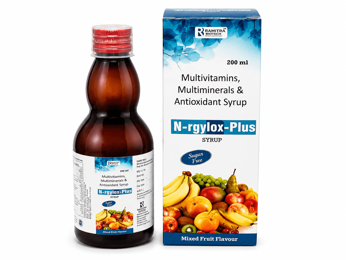 NRGYLOX-PLUS - Multivitamin Multimineral antioxidant syrup