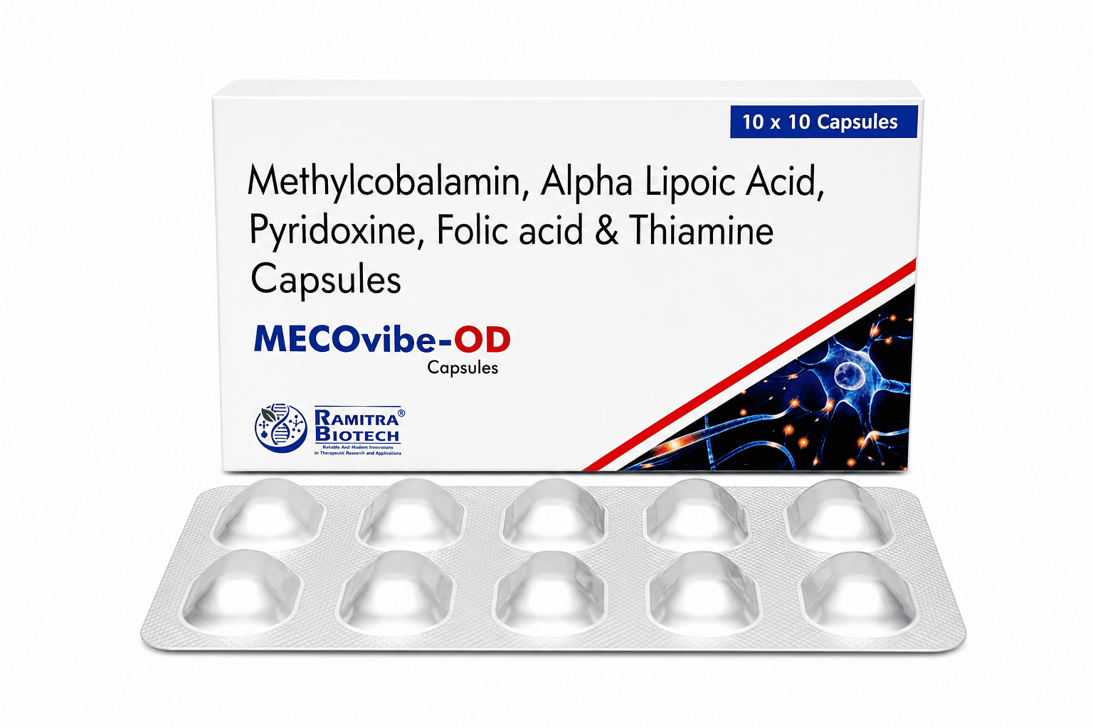 MECOVIBE-OD - Methylcobalamin Alpha Lipoic Acid capsule