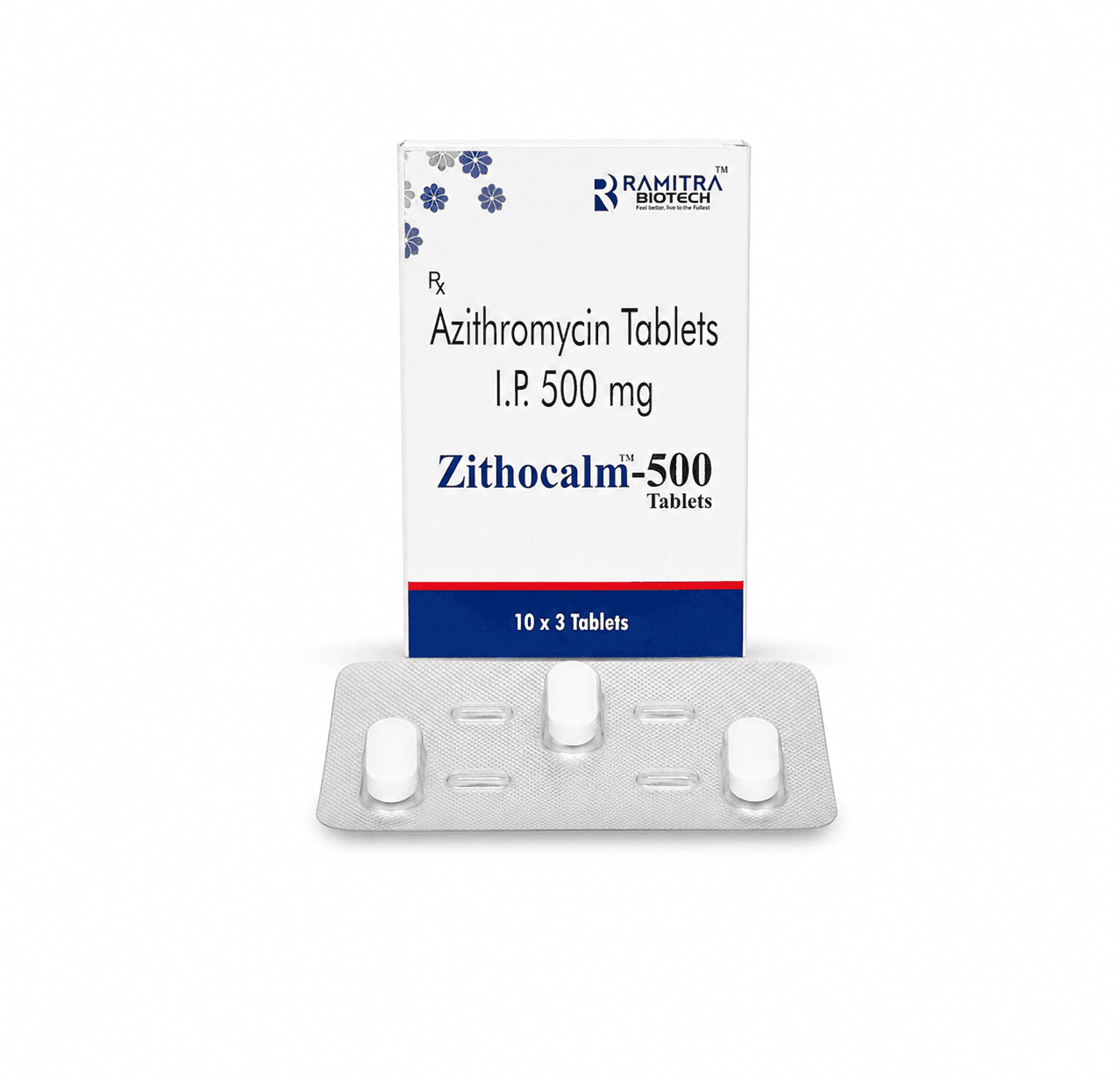 ZITHOCALM 500 - Azithromycin 500mg tablet