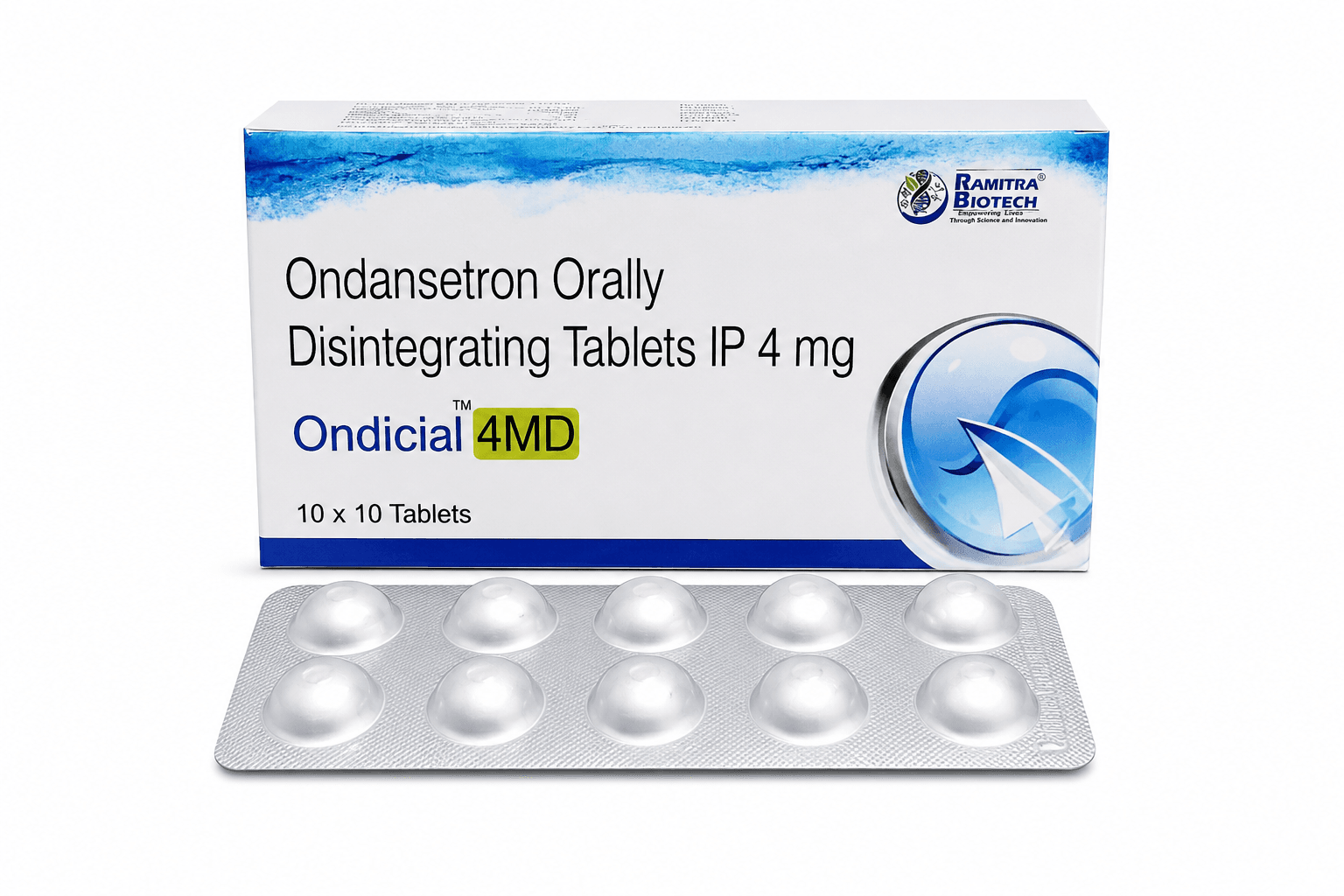ONDICIAL-4MD - Ondansetron 4mg tablet
