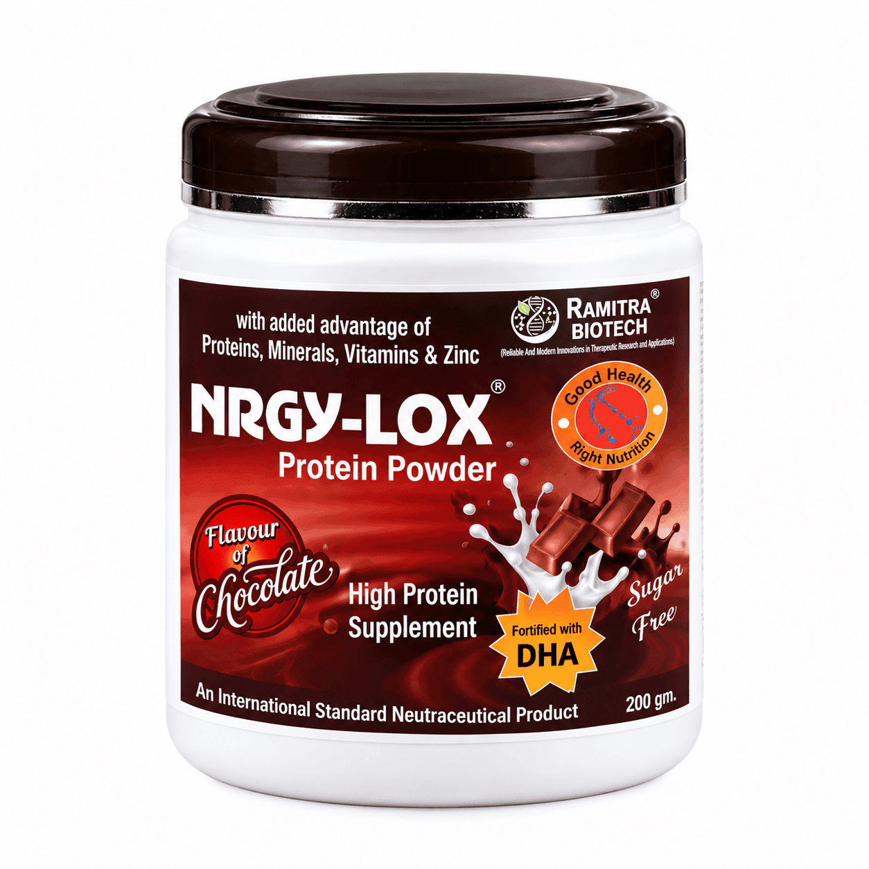 NRGYLOX DHA (Chocolate) - NRGYLOX DHA