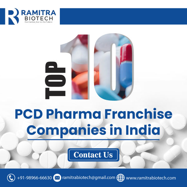 top 10 pcd pharma franchise companies in india