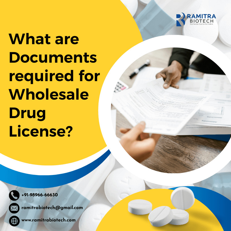 Wholesale Drug Licence Documents